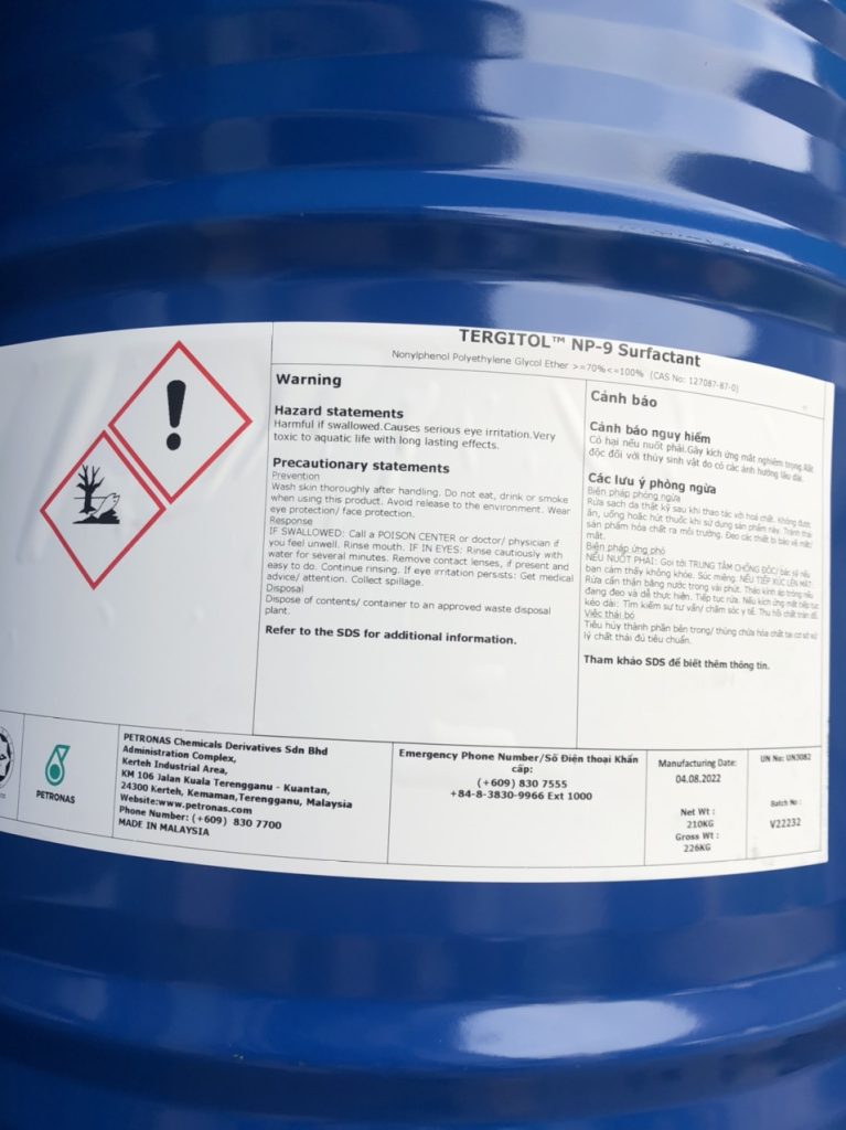 NP9 - NONYLPHENOL ETHOXYLATE