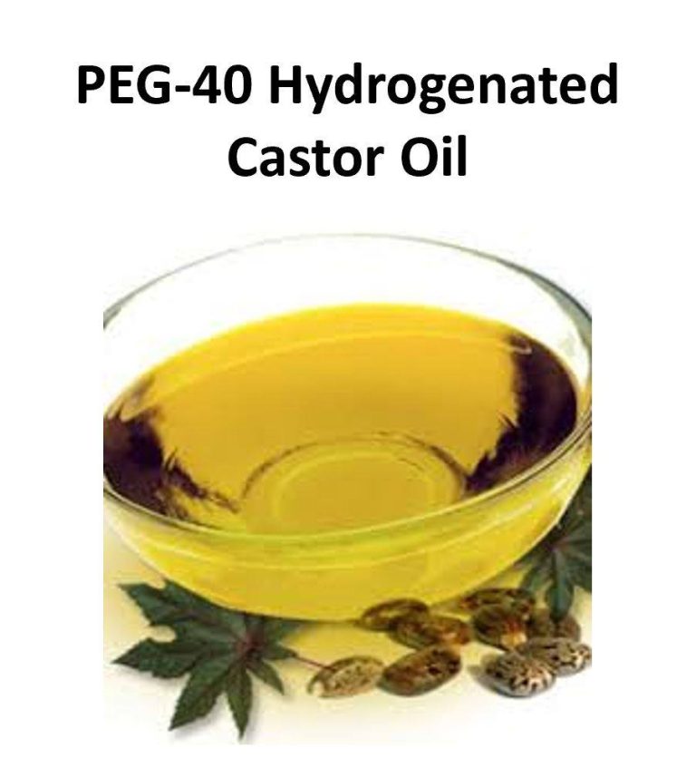 PEG 40 Hydrogenate Castor Oil Nguyên liệu sản xuất hoá mỹ phẩm