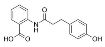 Hydroxyphenyl Propamidobenzoic Acid